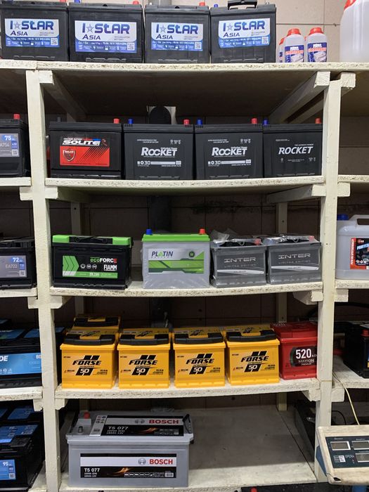 Акумулятори 60Ah Varta Bosch Exide Topla Amega Fiam Forse Westa
