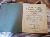 Nauka gry na skrzypcach (Praktiche Violinschule) 1890 rok