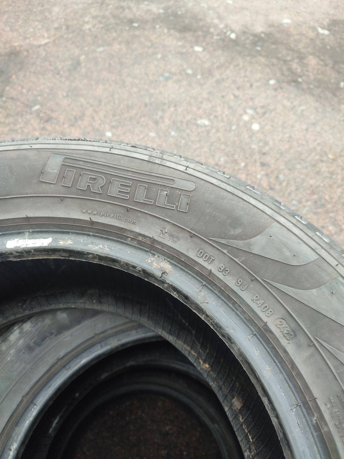 235/60 R16 Pirelli комплект шин бу