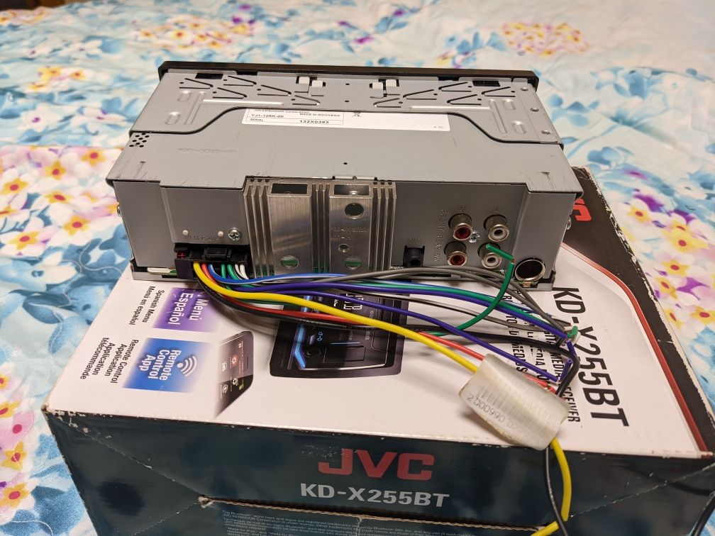 Автомагнітола процесорна JVC з usb, bluetooth, aux