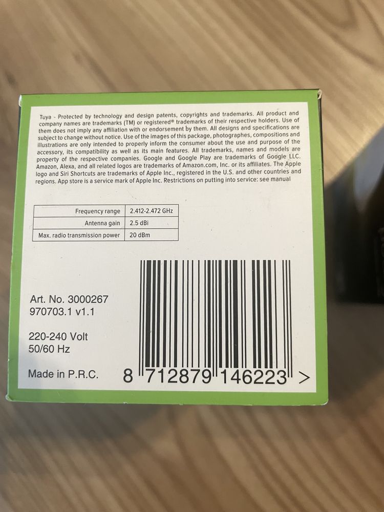 Żarówka smart led wifi 5,5W 345 lumen