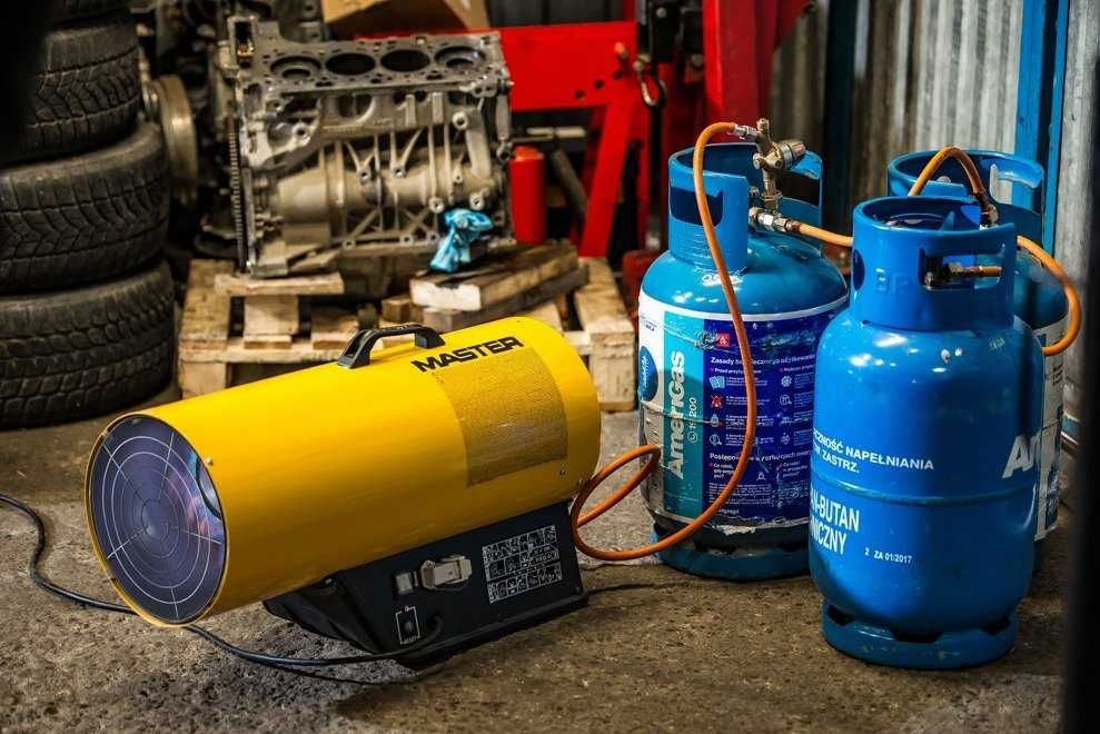 nagrzewnica gazowa master Blp  53 KW zestaw kabli