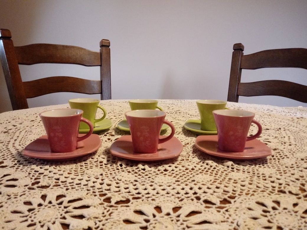 Filiżanki filiżanka do espresso 6 sztuk