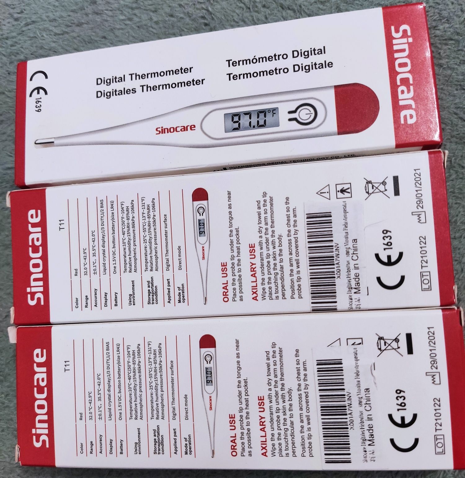 Termometr Elektroniczny SINOCARE