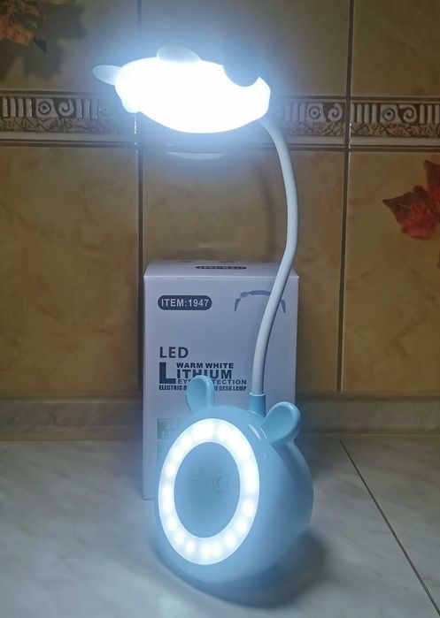 Лампа Настільна Акумуляторна з Нічником Winnboss 1947