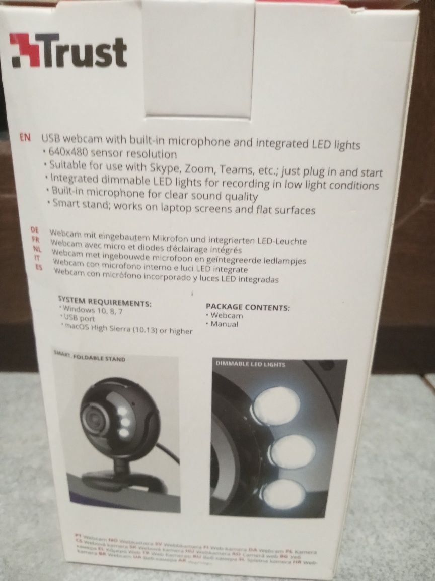 Kamera internetowa trust webcam