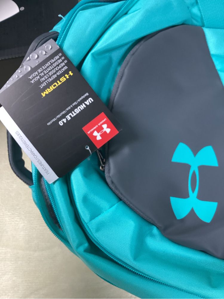 UA Under Armour Storm turkusowy plecak 26l
