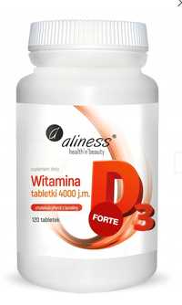 ALINESS Witamina D3 4000 j.m. FORTE 120 tab.