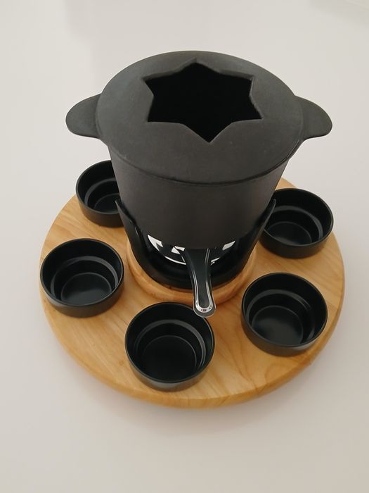 Fondue de ferro fundido