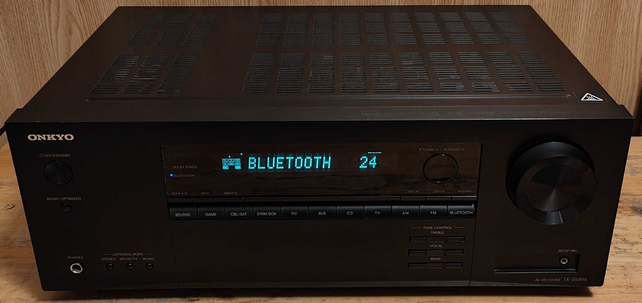 Onkyo TX-SR494 amplituner z bluetooth