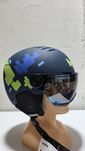 Kask zimowy Uvex 51 - 55 cm 51-55 cm niebieski