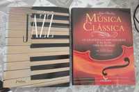 Livros de Música Clássica e Jazz NOVOS