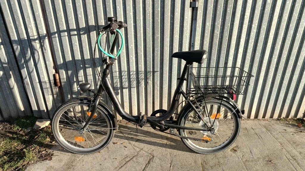 Rower miejski w idealnym stanie