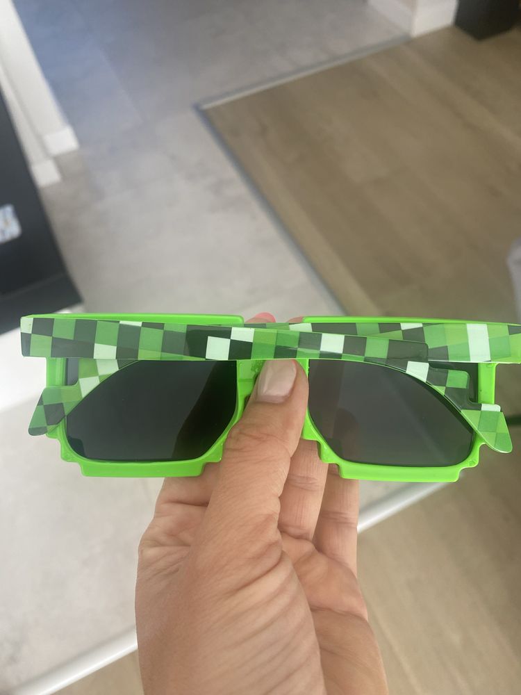 Okulary przeciwsloneczne Minecraft