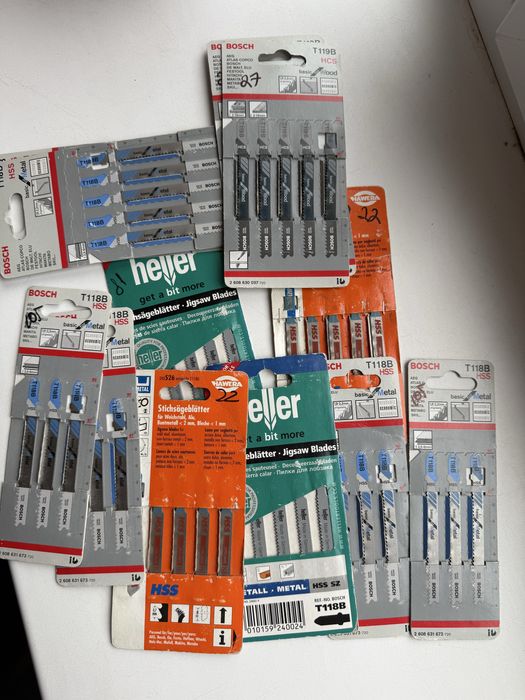 Полотно пилка для для електричного лобзика від брендів BTI та BERNER