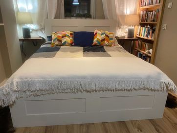 Łóżko IKEA BRIMNES 160x200