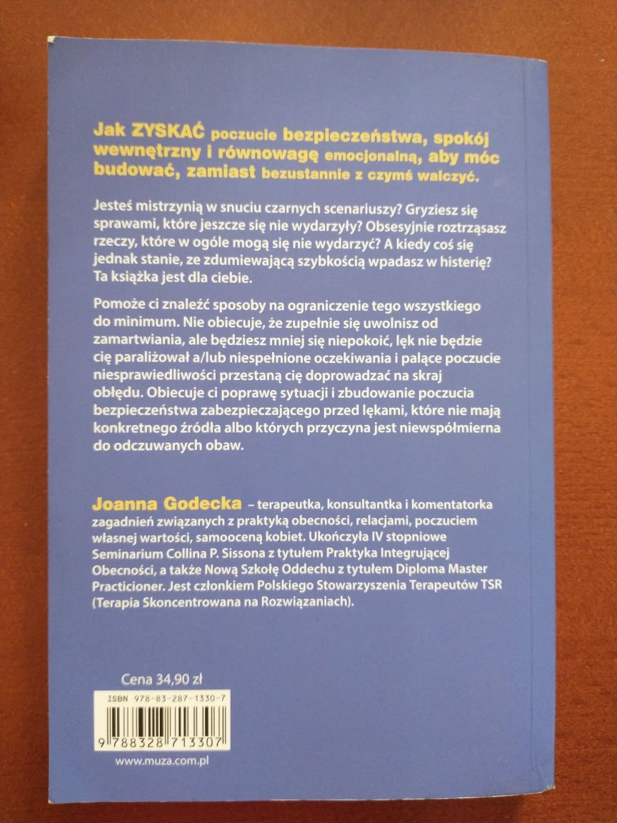 Książka Joanna Godecka "Przestań się zamartwiać"
