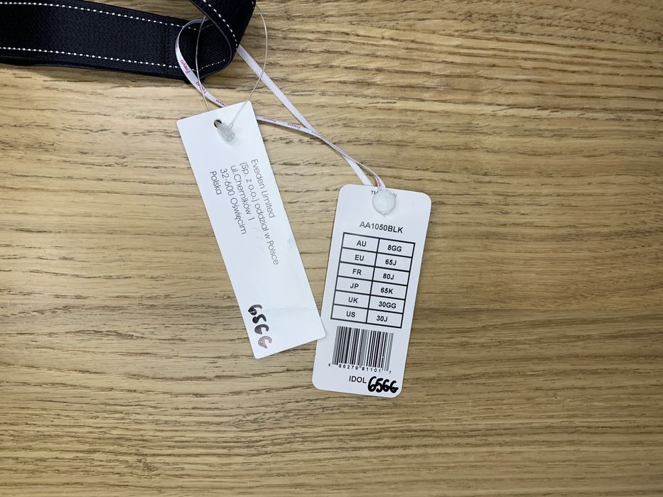 Biustonosz nowy 65GG brytyjskiej firmy Freya termiczna miska