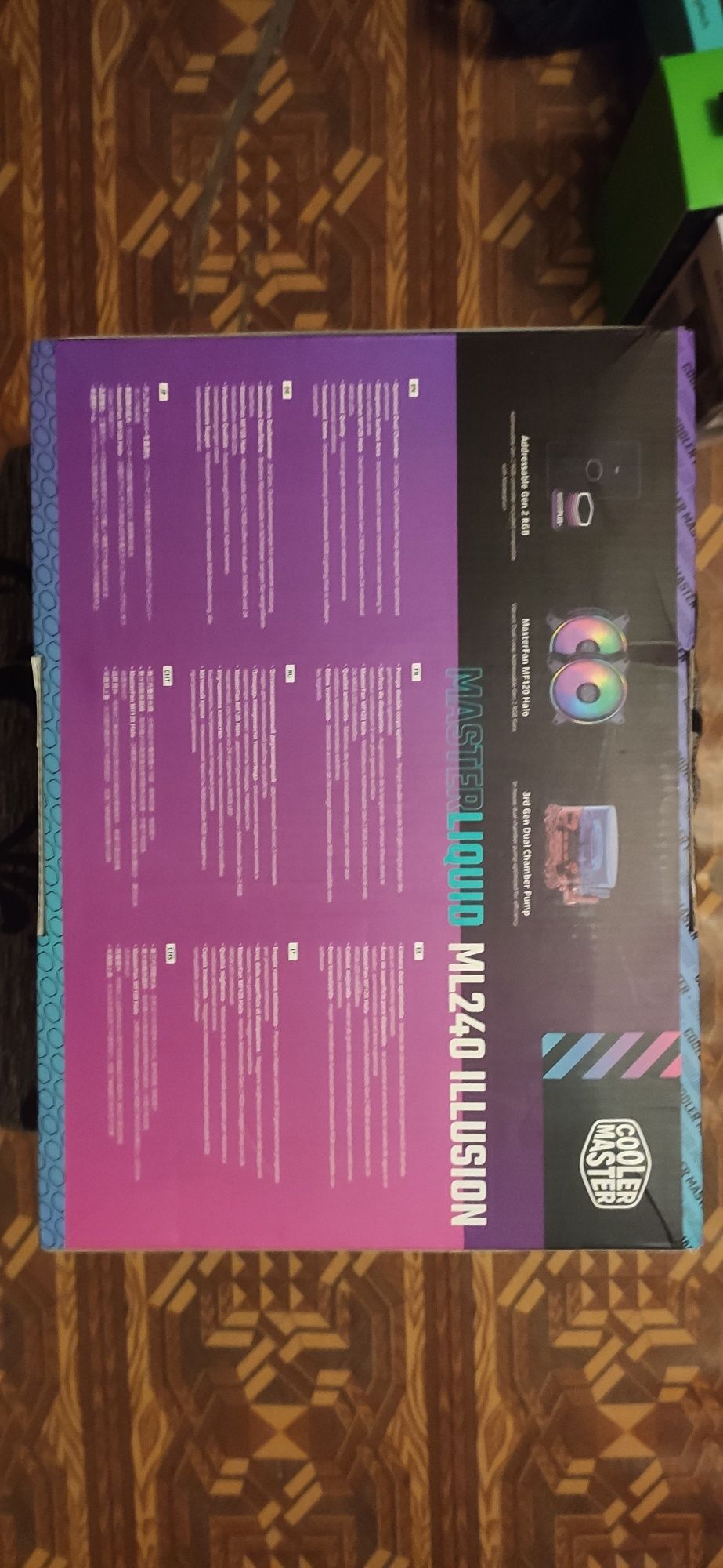 Водяне охолодження Cooler Master MasterLiquid ML240(MLX-D24M-A18P2-R1)