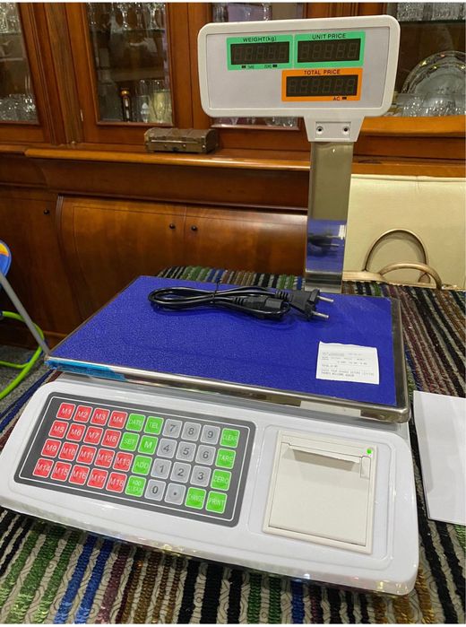 Balança digital de talão