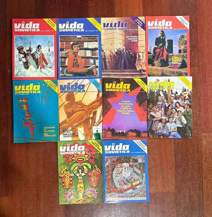 Lote de Revistas - Vida Soviética