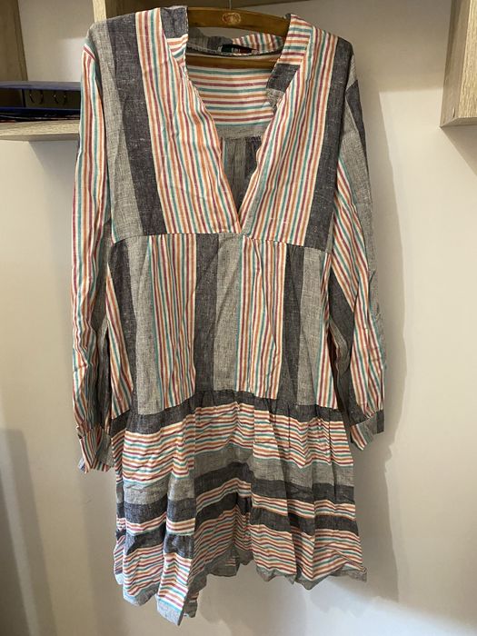 Sukienka w paski 42 XL