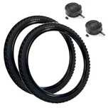 Pneus + câmaras de ar para bicicleta 26 x 2.10