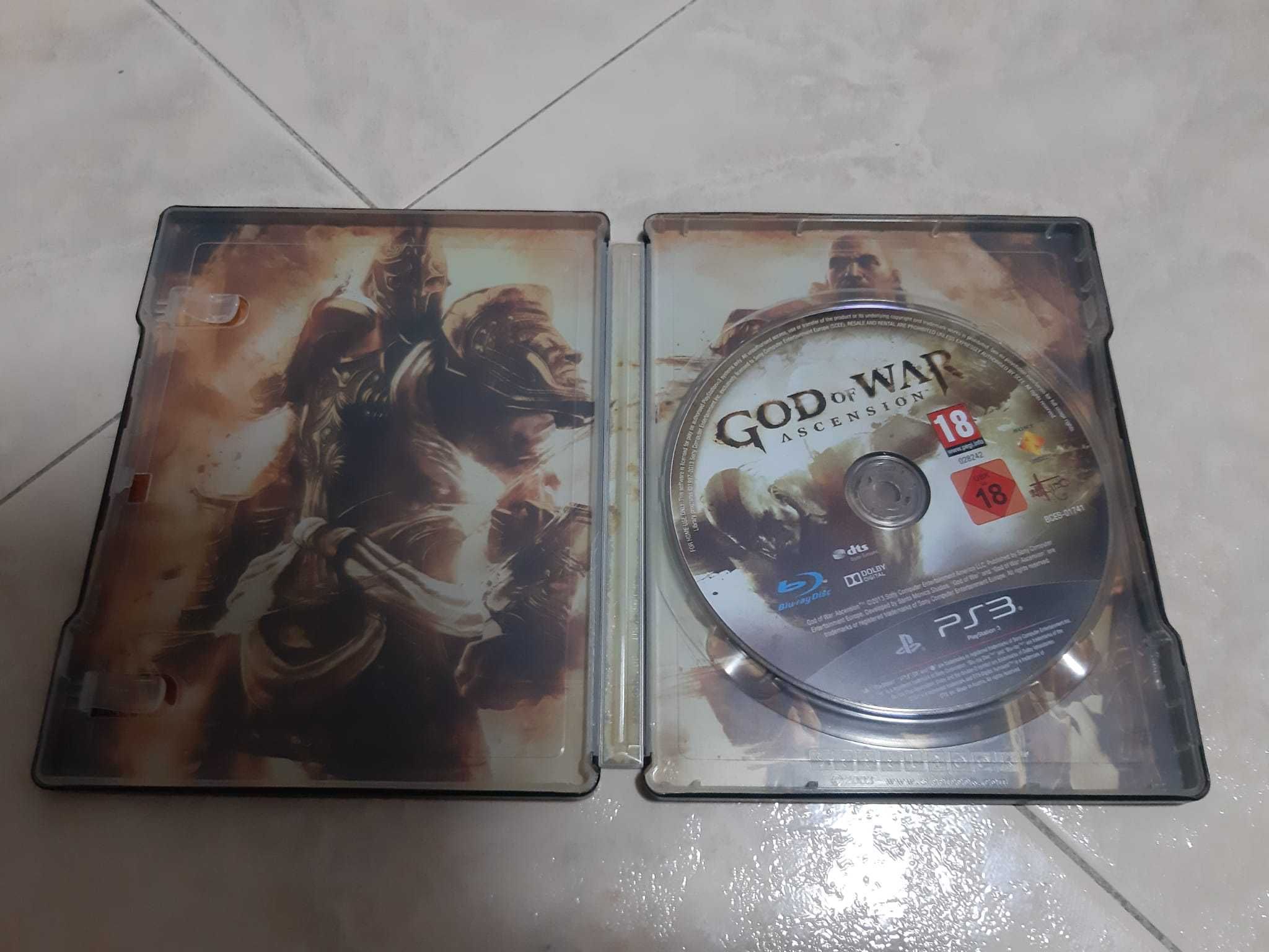 GOD OF WAR Ascension Edição Especial PS3