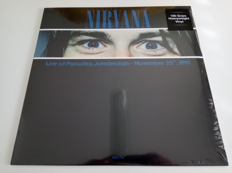 Disco Vinil LP Nirvana ‎– Live At Paradiso Novo Selado