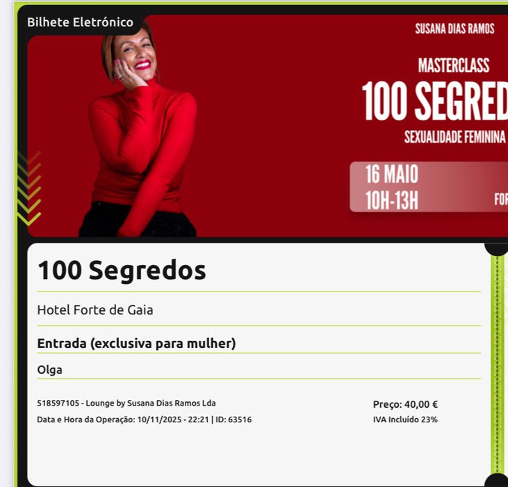 100 SEGREDOS - Susana Dias Ramos