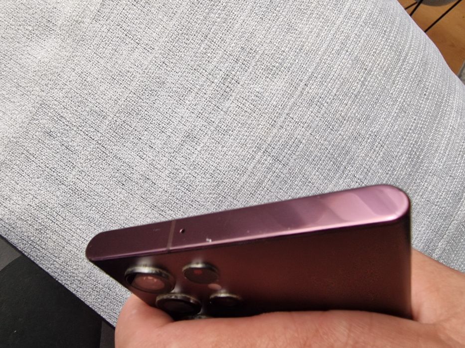 Samsung Galaxy S22 Ultra Burgundy komplet uszkodzony