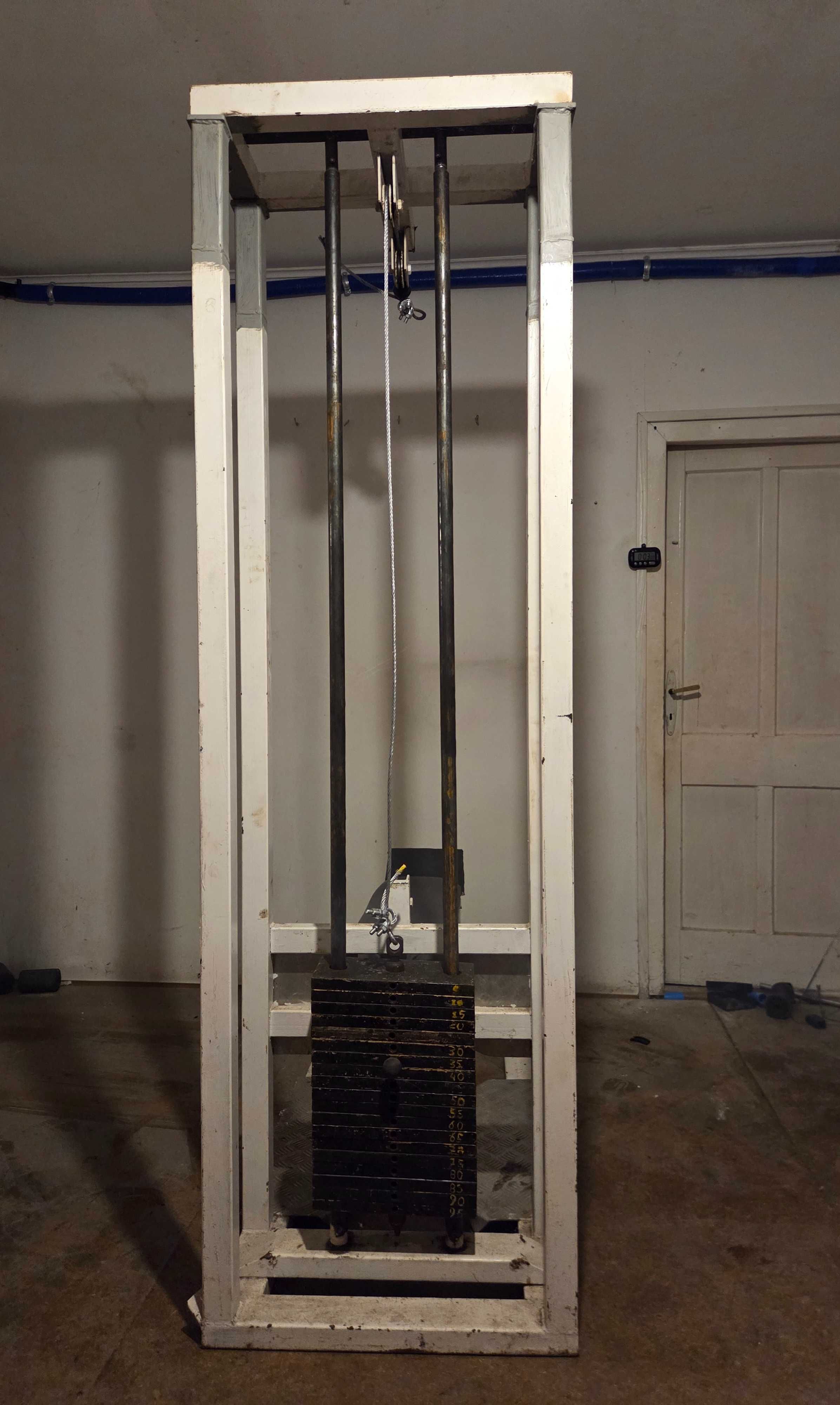 Wyciąg 120kg ławka