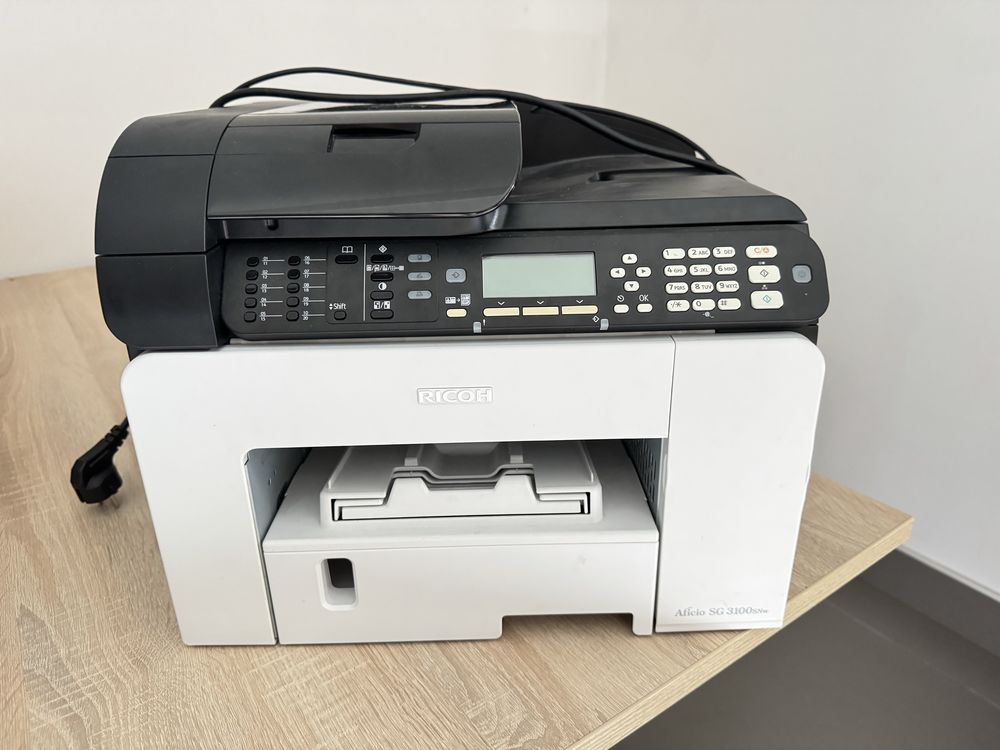 Ricoh Aficio SG 3100SNw – drukarka / skaner / kopiarka / faks – WiFi