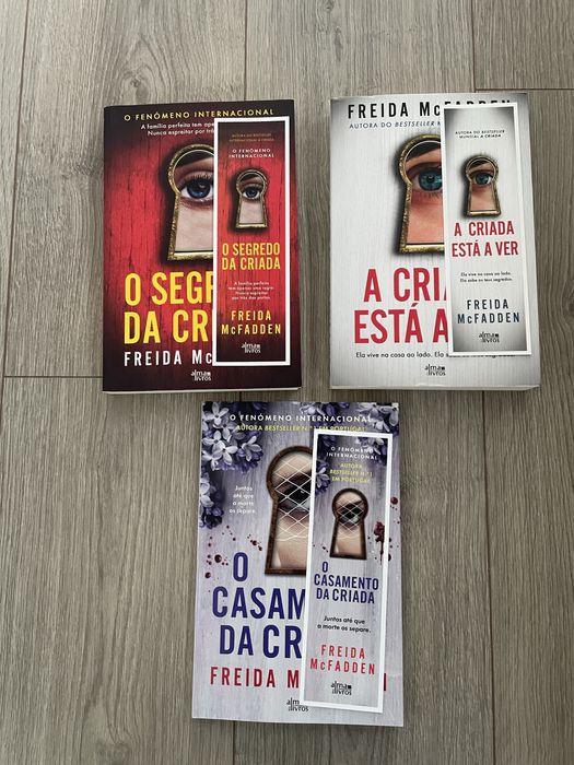 Livros da Freida McFadden como novos