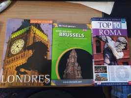 Livros Vários Tour Guides - Londres, Bruxelas & Roma