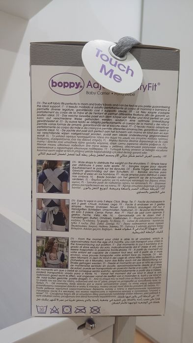 Marsúpio Kanguru Bebé Chicco Boppy Adjust ComfyFit 0-15kg