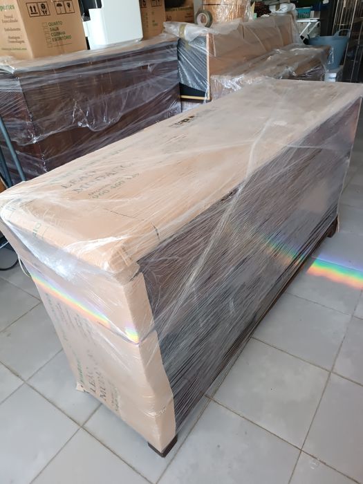 (Promo NATAL) Móvel aparador madeira 3 gavetas