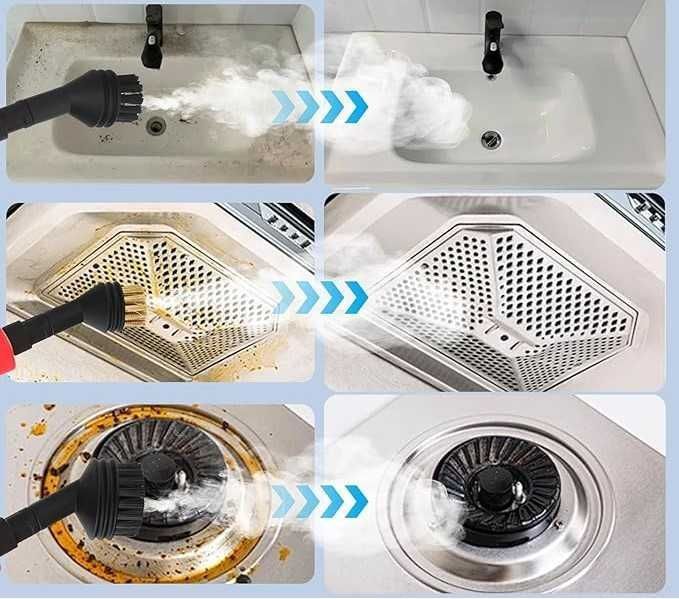 Wysokociśnieniowa Myjka Parowa 2800 W z Ekranem Smart Touch