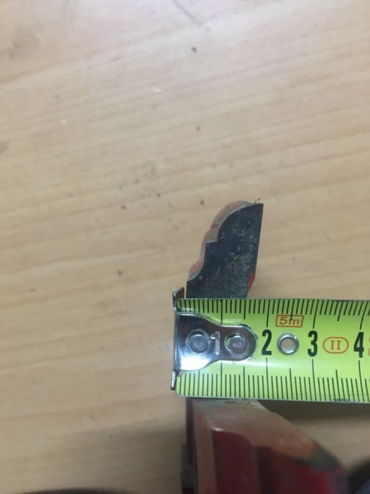 Fresas de Tupia Fresite como nova para fazer moldura em madeira.