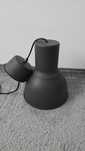 Lampa Hektar Ikea wisząca szara loft industrial metalowa