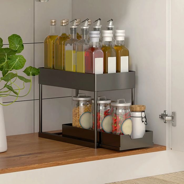 Многофункциональный кухонный органайзер с выдвижным ящиком