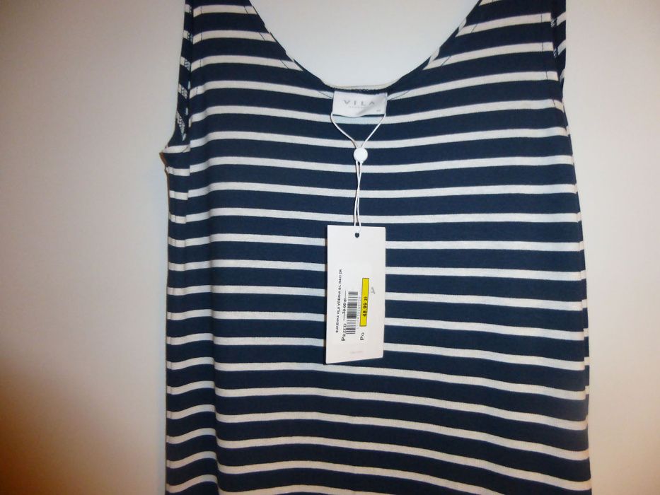 sukienka maxi długa paski z metką xs only vero moda vila