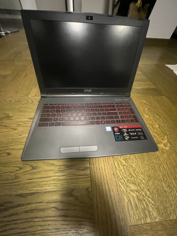 Laptop msi 1050ti