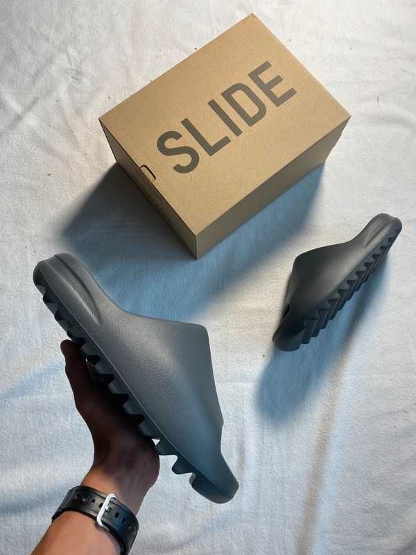 Adidas YeezySlideGrey Oryglnał"Buciki Moda_Klapki"Paragon zakupu 38