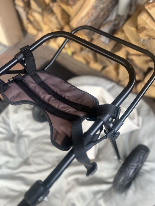 Wozek inwalidzki dla psa owczarka wiekszego psa