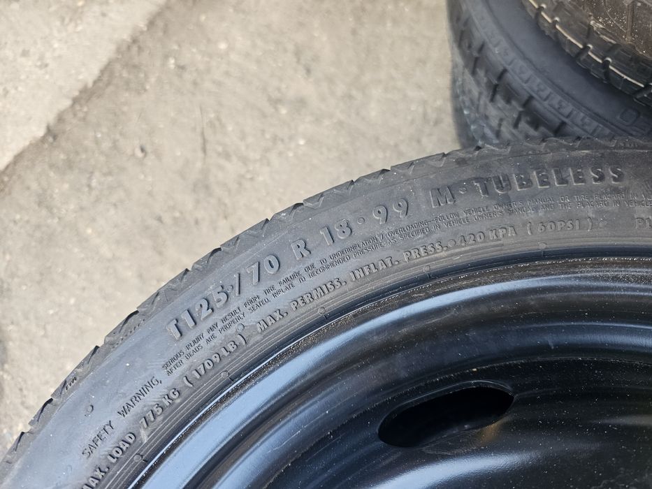 Koło Dojazdowe Volkswagen Passat B8-B9 R18 5x112