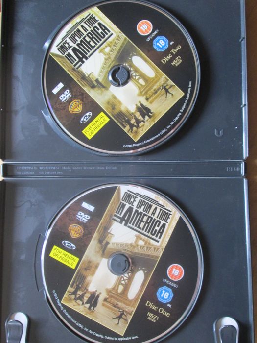 DVD Era uma Vez na América, de Sergio Leone - edição especial 2 discos