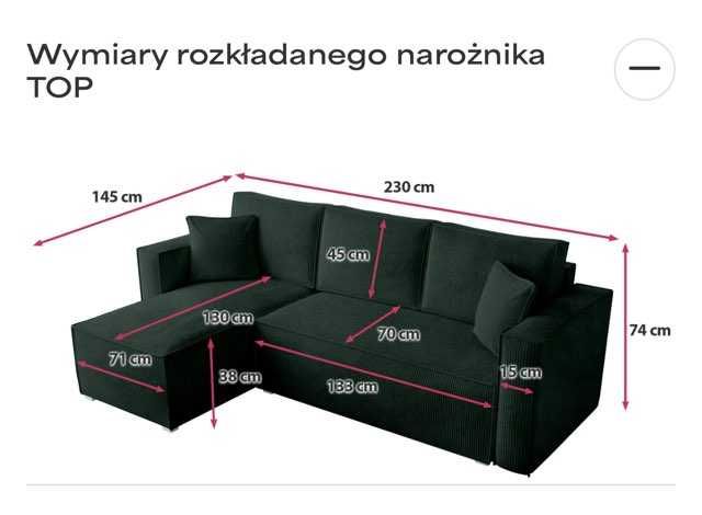 Kanapa z funkcją spania