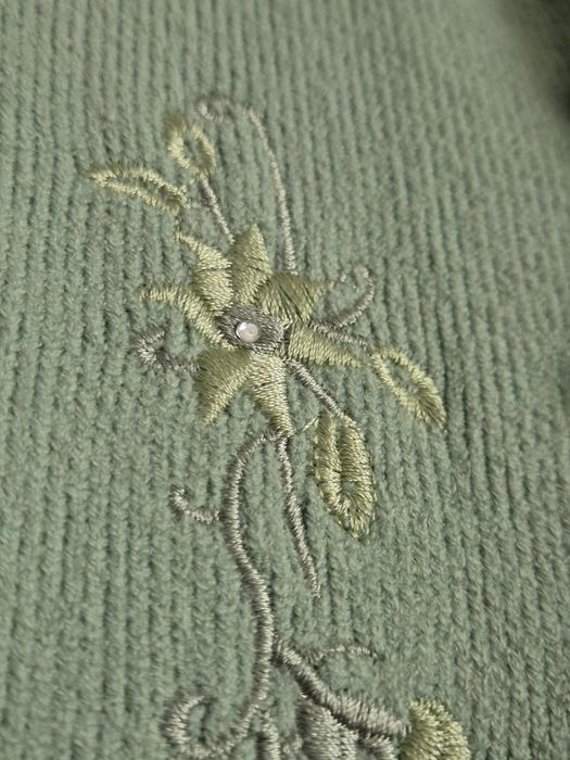 Кардиган зелений