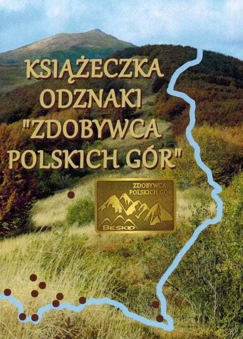 KSIĄŻECZKA ODZNAKI zdobywca Polskich Gór Korona Gór Polskich